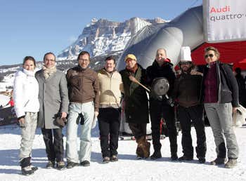 Ursula e Hugo Pizzinini, Norbert Niederkofler, Arturo Spicocchi, Michil Costa, Stefan Wieser, Claudio Melis, Wilma Wieser
